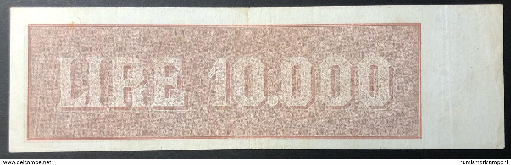 10000 LIRE Titolo Provvisorio 18 11 1947 N.C. Q.bb/bb Naturale LOTTO 4094 - 10.000 Lire