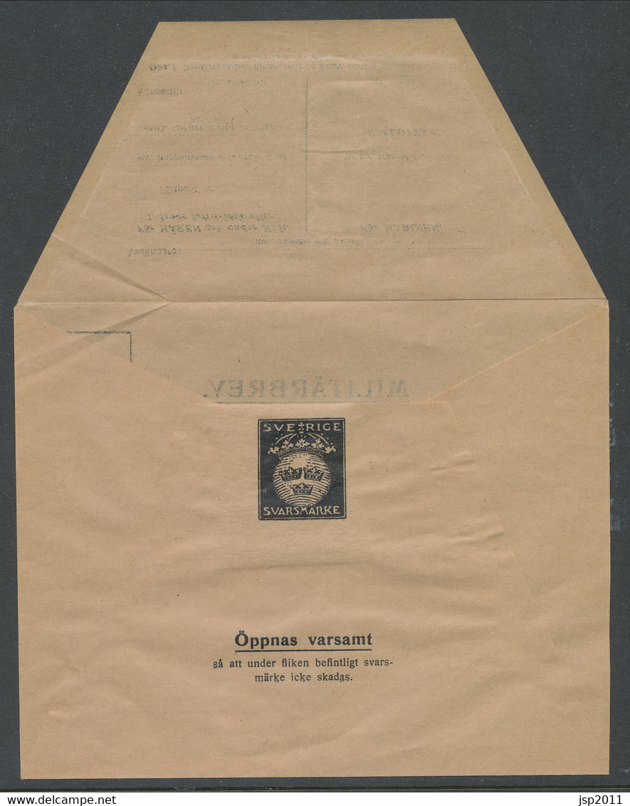 M 1b. Envelop With Replay Stamp. Small National Coat Of Arms. . MNH (**) See Description And Scans - Military