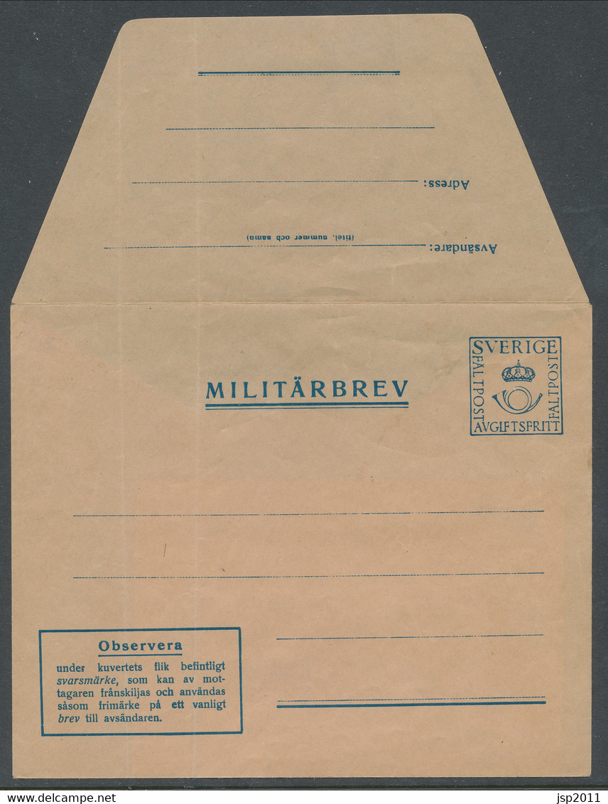 M 3b Type I. Envelop With Replay Stamp. Small National Coat Of Arms. . MNH (**) See Description And Scans - Militärmarken