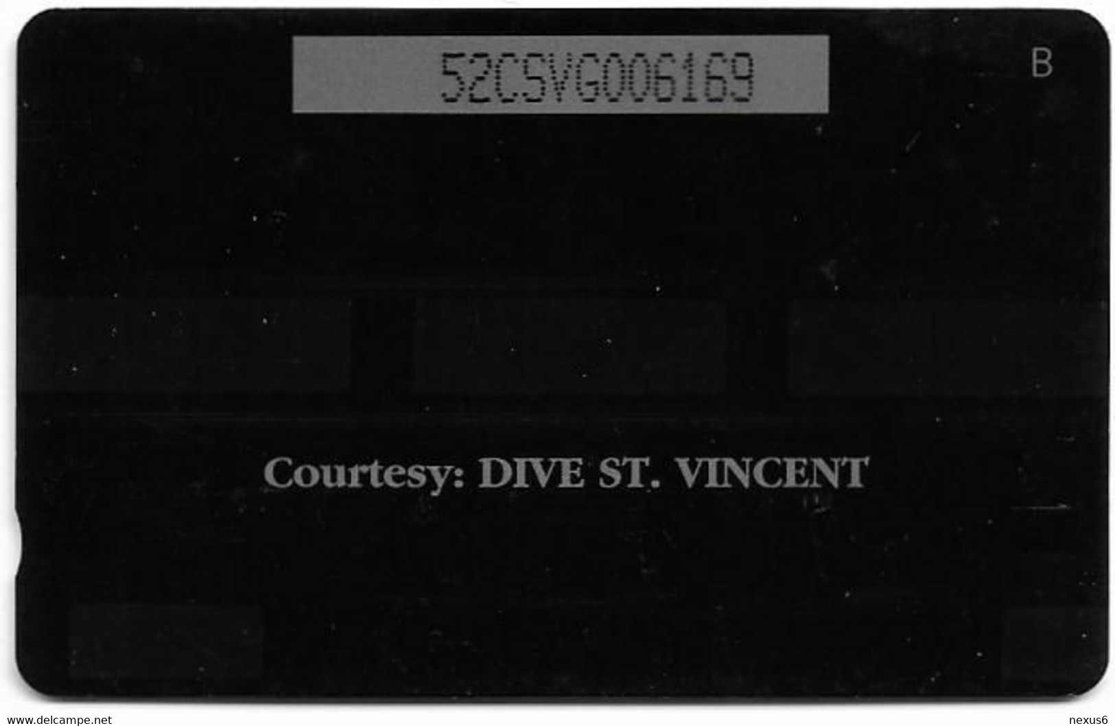 St. Vincent - C&W (GPT) - Giant Sea Anemone - 52CSVG - 1996, 9.900ex, Used - St. Vincent & Die Grenadinen