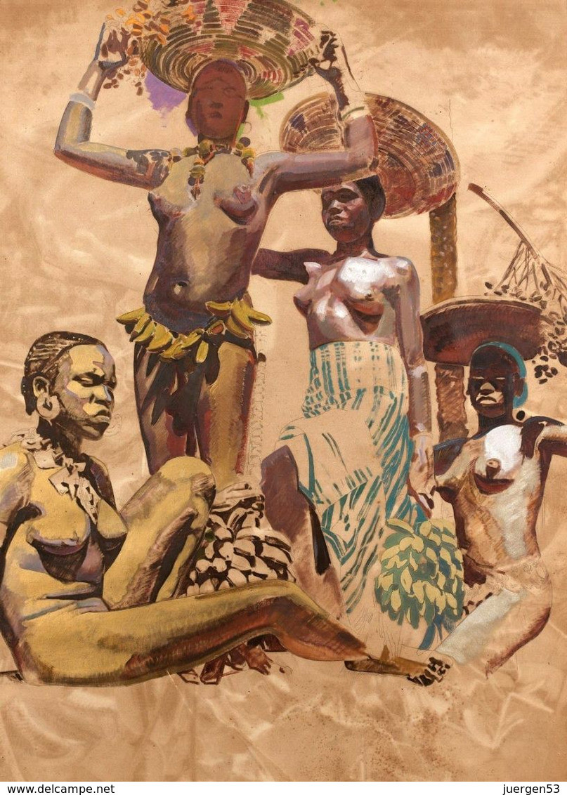 BADIKAHA, 10 X 100 Fr., Jacques Majorelle (1886 - 1962) - Africa