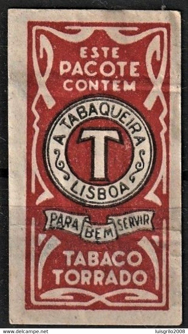 Fiscal/ Revenue, Portugal - Tabac/ Tobacco Tax, Imposto Sobre Tabaco - |- A Tabaqueira, Lisboa - Usati