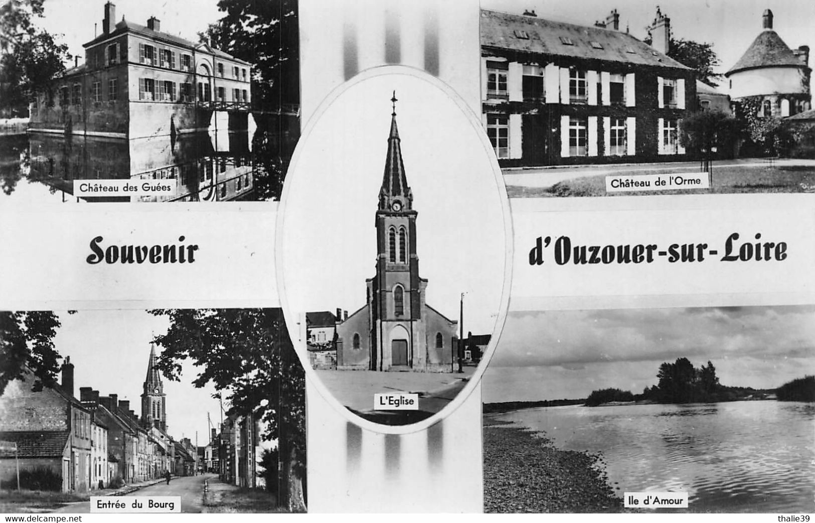 Ouzouer Sur Loire Château Des Guées De L'Orme Souvenir - Ouzouer Sur Loire