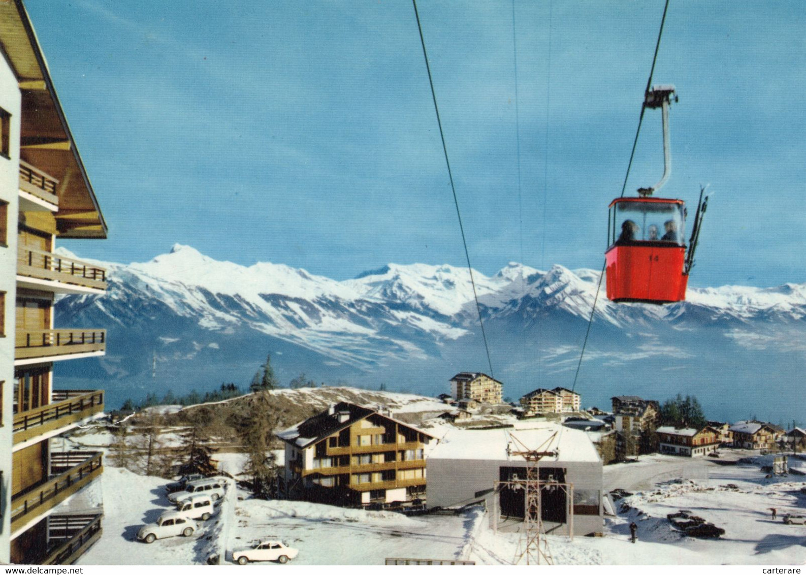 SUISSE,SWITZERLAND,SWISS, HELVETIA,SCHWEIZ,SVIZZERA ,VALAIS,HAUTE NENDAZ,TELEPHERIQUE,TELEFERIQUE - Nendaz