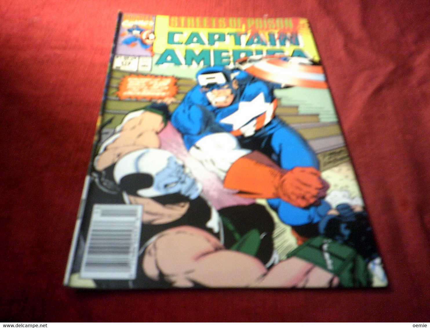 CAPTAIN AMERICA    N° 378 OCT  1990 - Marvel