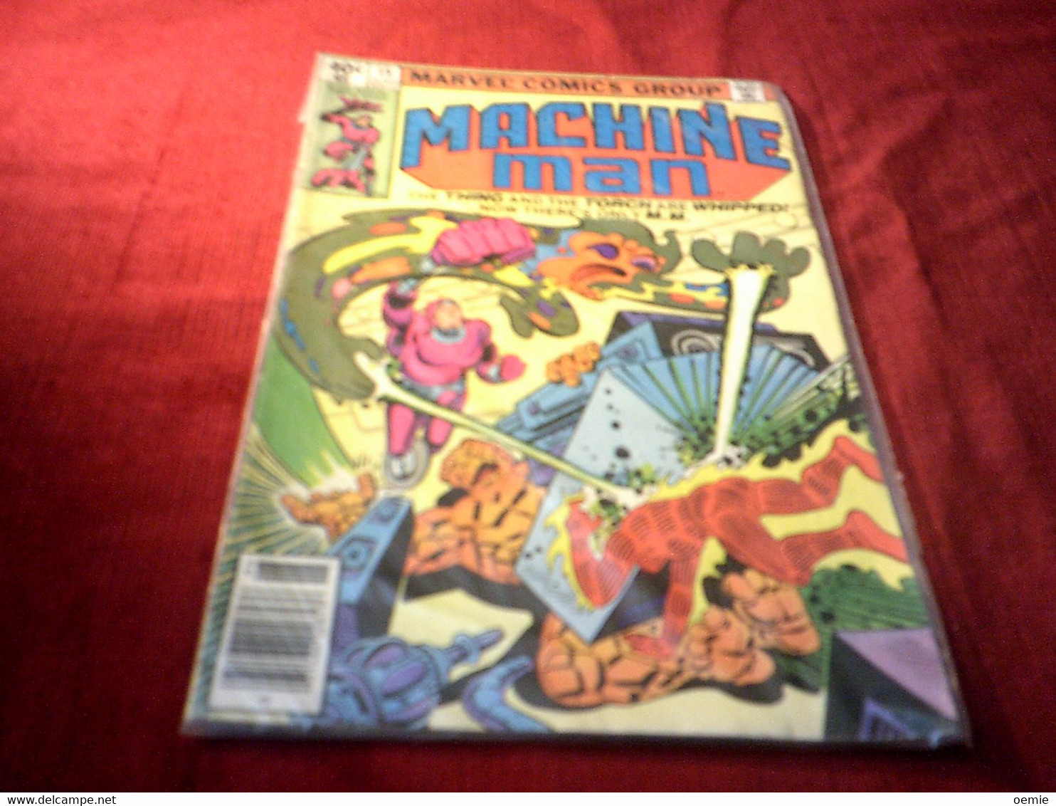 MARVEL COMICS  PRESENTS  MACHINE  MAN  N° 15 JUNE  1980 - Marvel