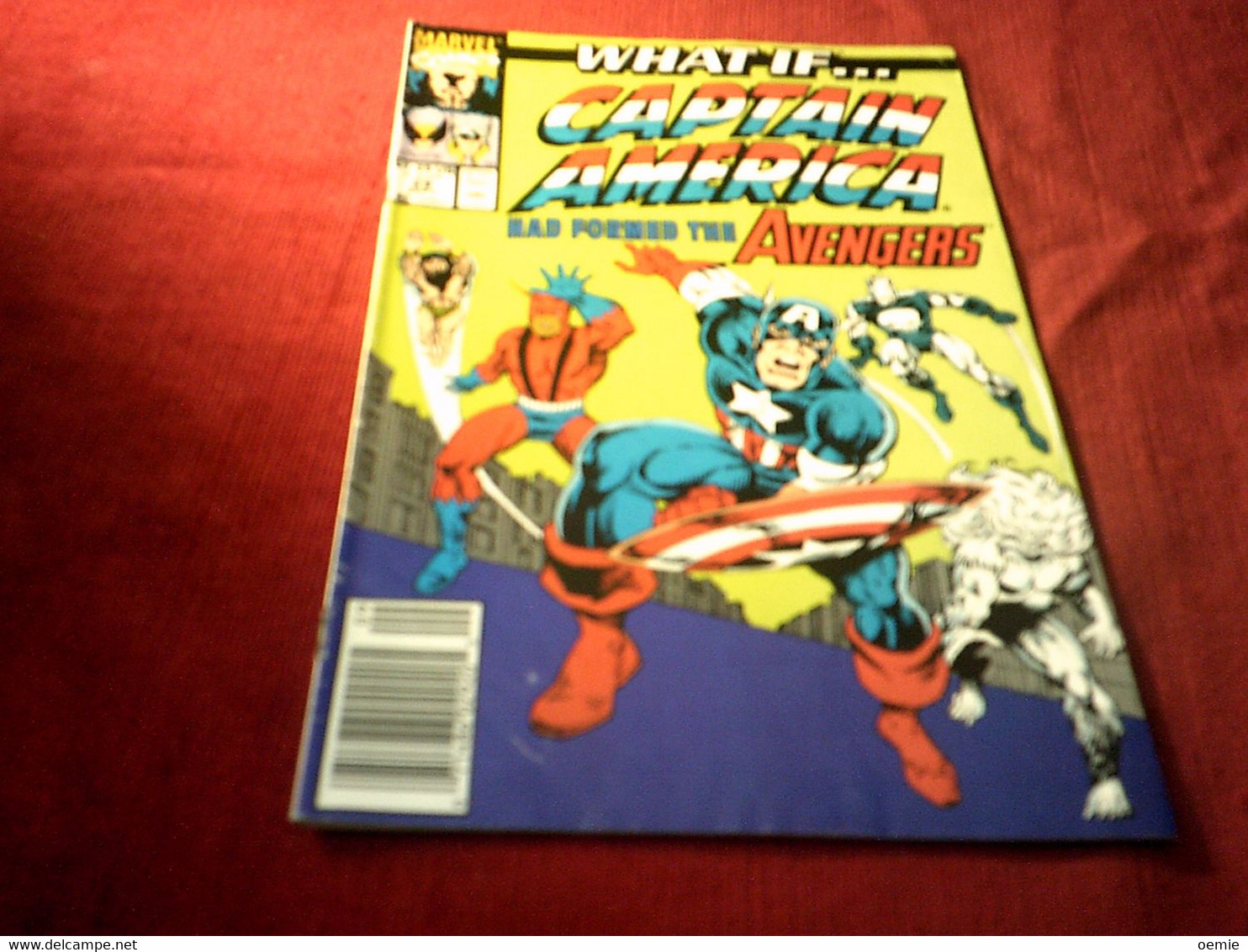 WHAT  IF  CAPTAIN AMERICA    N° 29 SEPT  1991  HAD FORMED  THE AVENGERS - Marvel