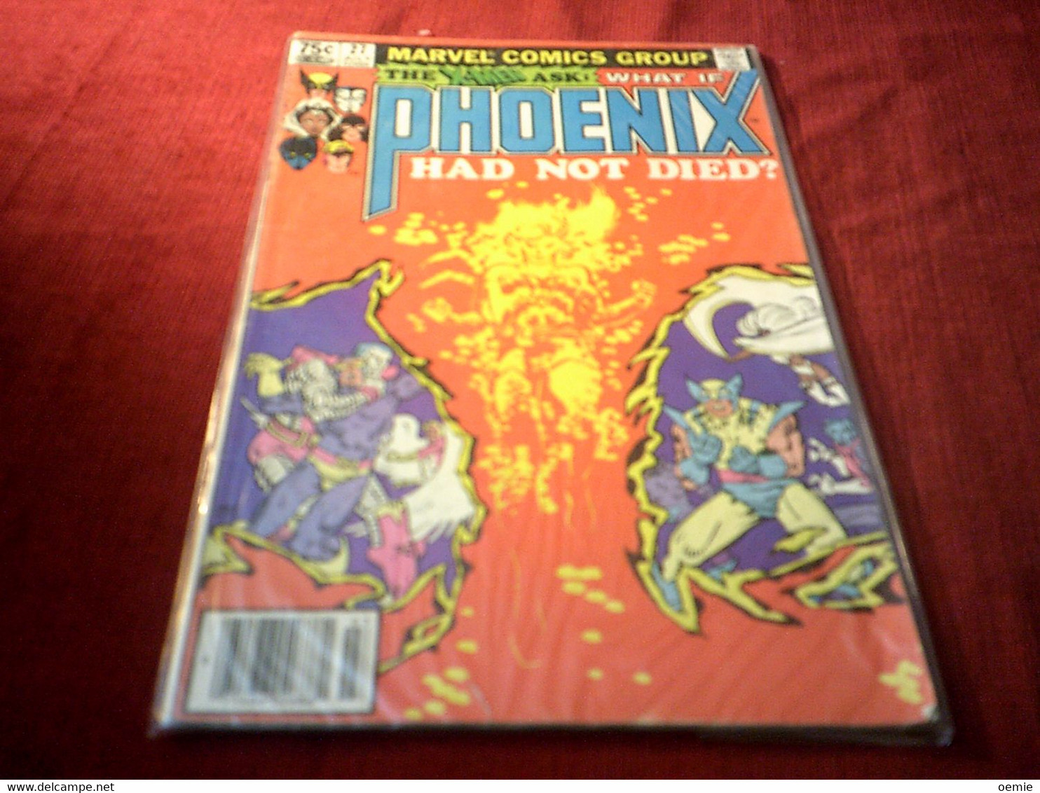 MARVEL COMICS  GROUP THE X MEN  ASK WHAT IF  PHOENIX   HAD NOT DIED ?  N° 27 JULY  1991 - Marvel