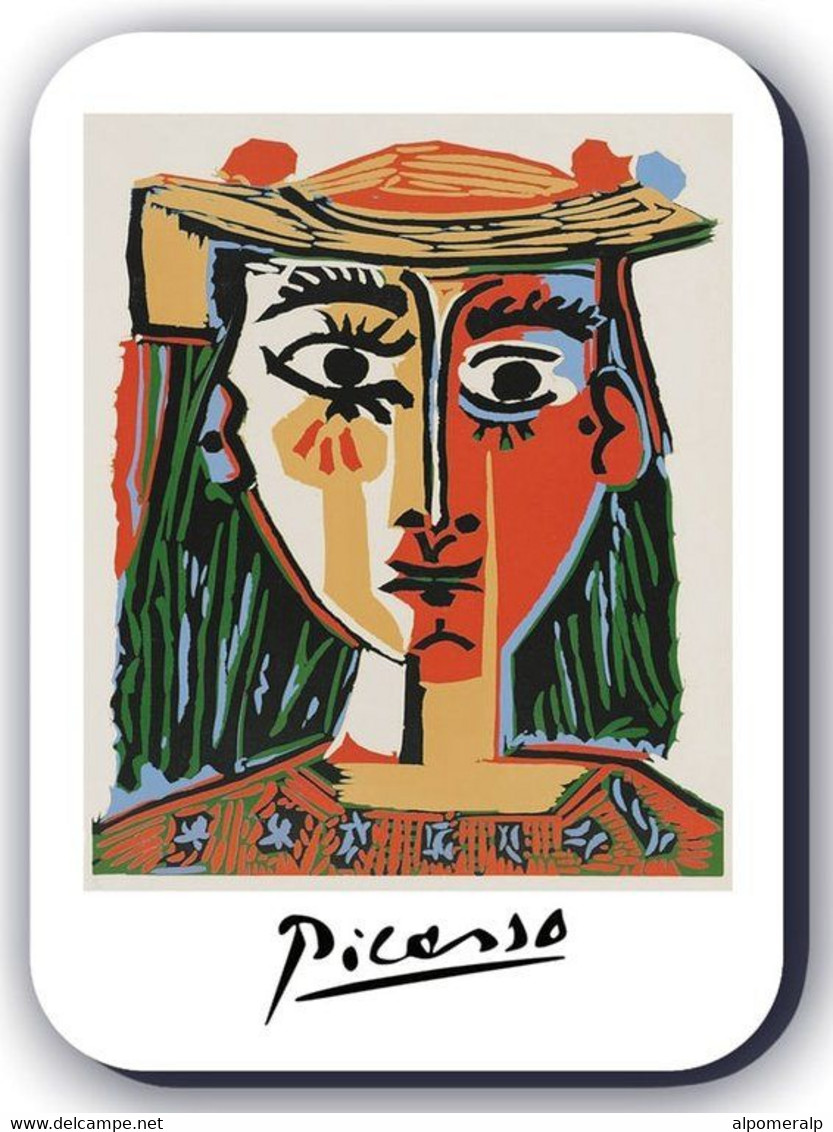 Magnet, Pablo Picasso Painting, 5 X 7cm, Thickness 3mm - Sonstige & Ohne Zuordnung