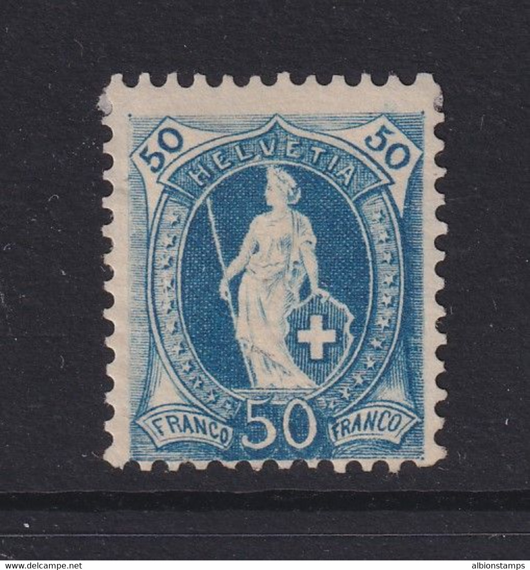 Switzerland, Scott 86, Mint, Part OG - Neufs