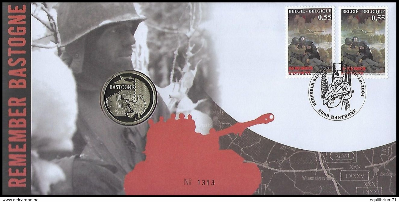 NUMISLETTER 3330° - Remember Bastogne - Numisletter