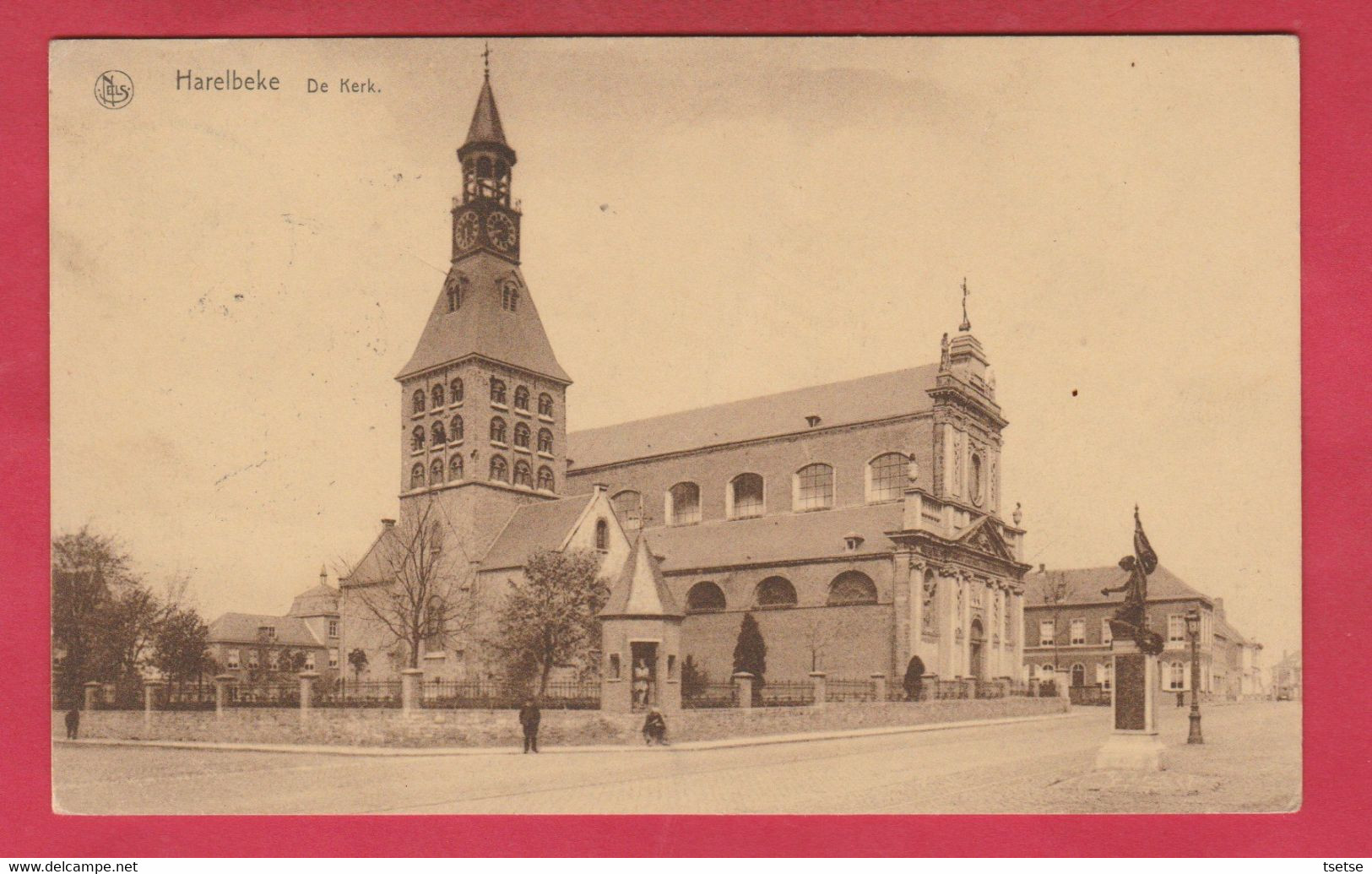 Harelbeke - De Kerk - 1930 ( Verso Zien ) - Harelbeke