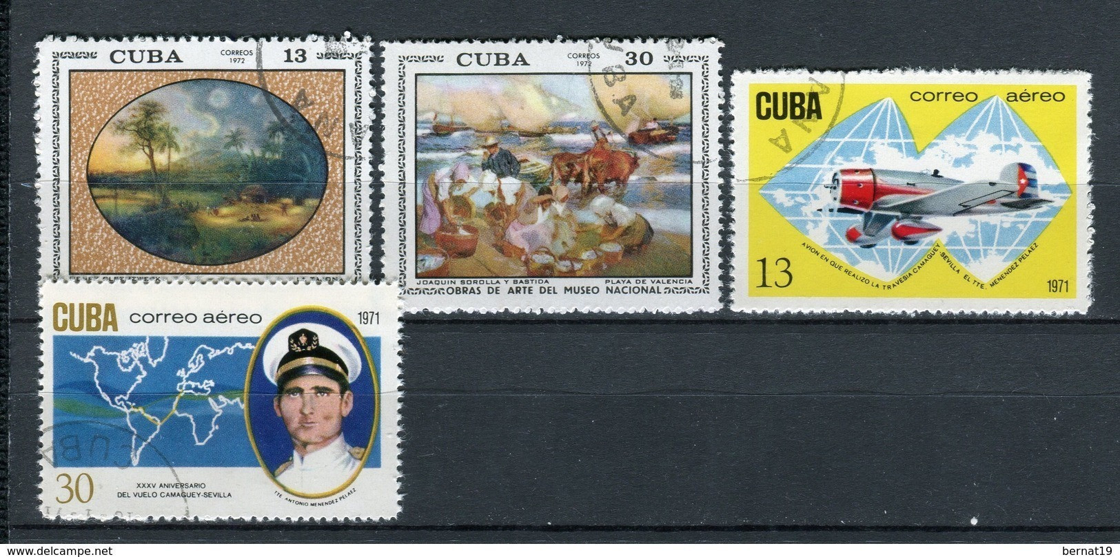 Cuba 1971 Completo Sin Hojas Bloque Usado. - Full Years
