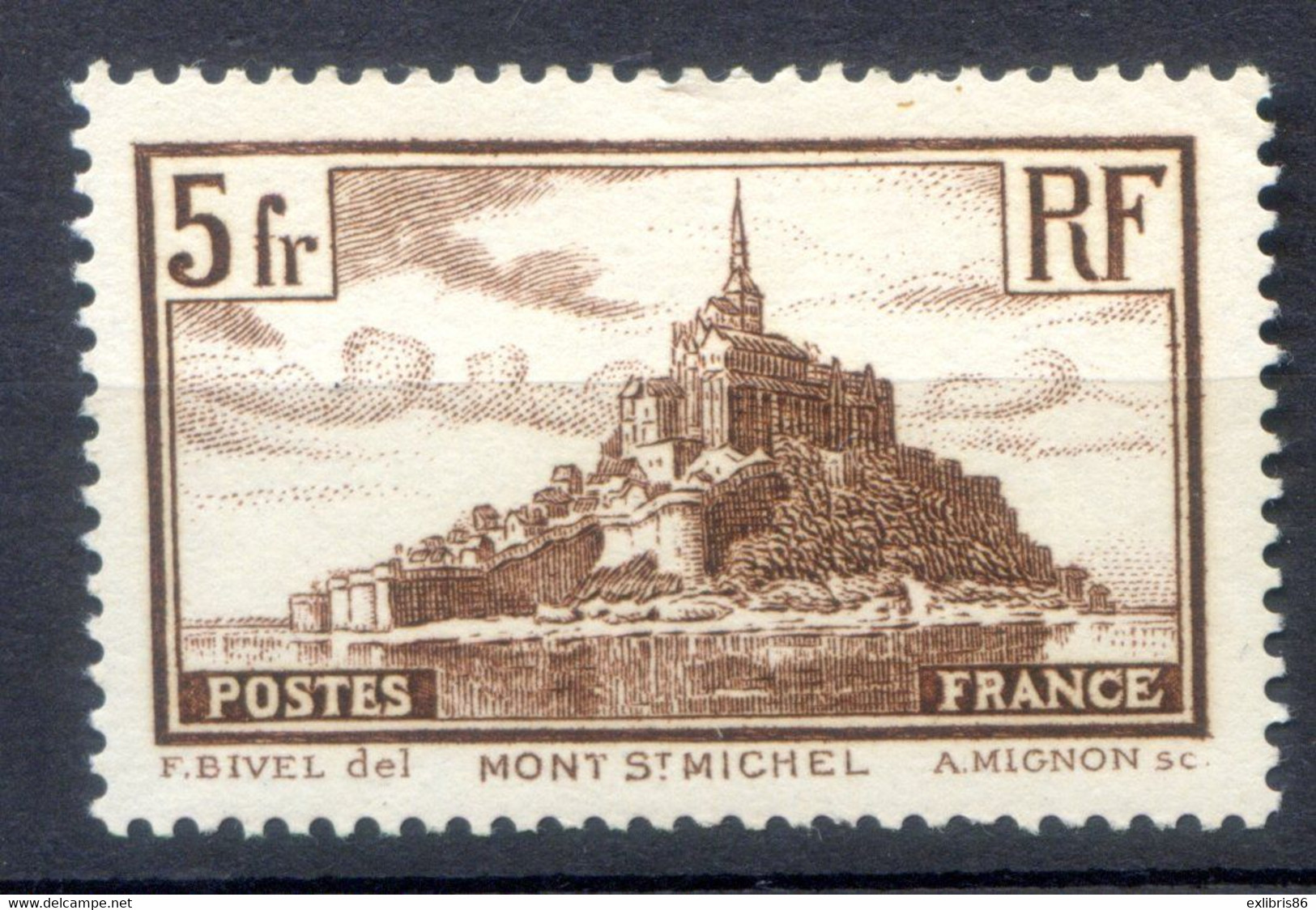 TIMBRE FRANCE REF070922, Timbre N° 260 Type 2, Charnière - Other & Unclassified