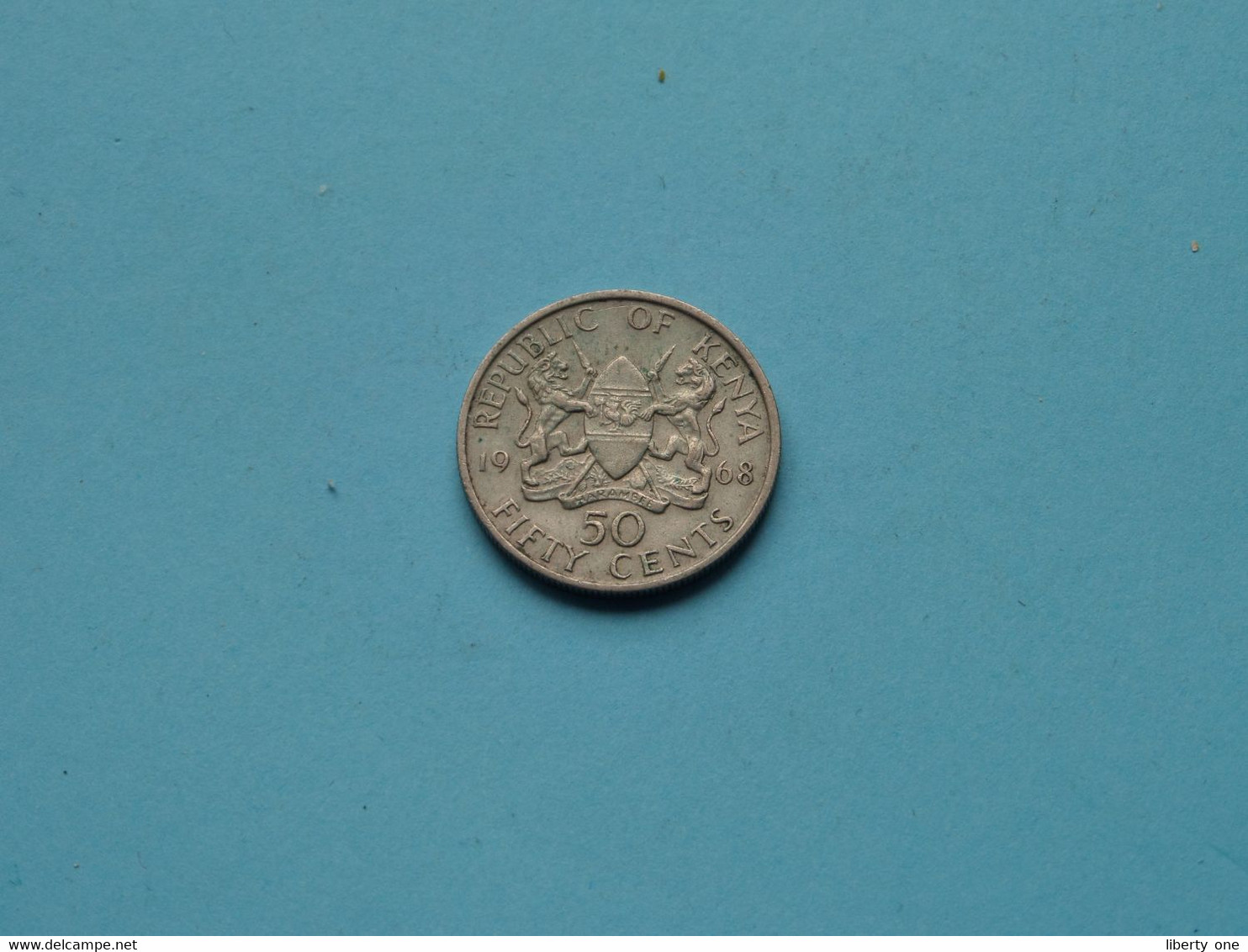 5 Cents 1968 > Kenya > KM 4 ( Uncleaned Coins / For Grade, Please See SCANS ) ! - Kenya