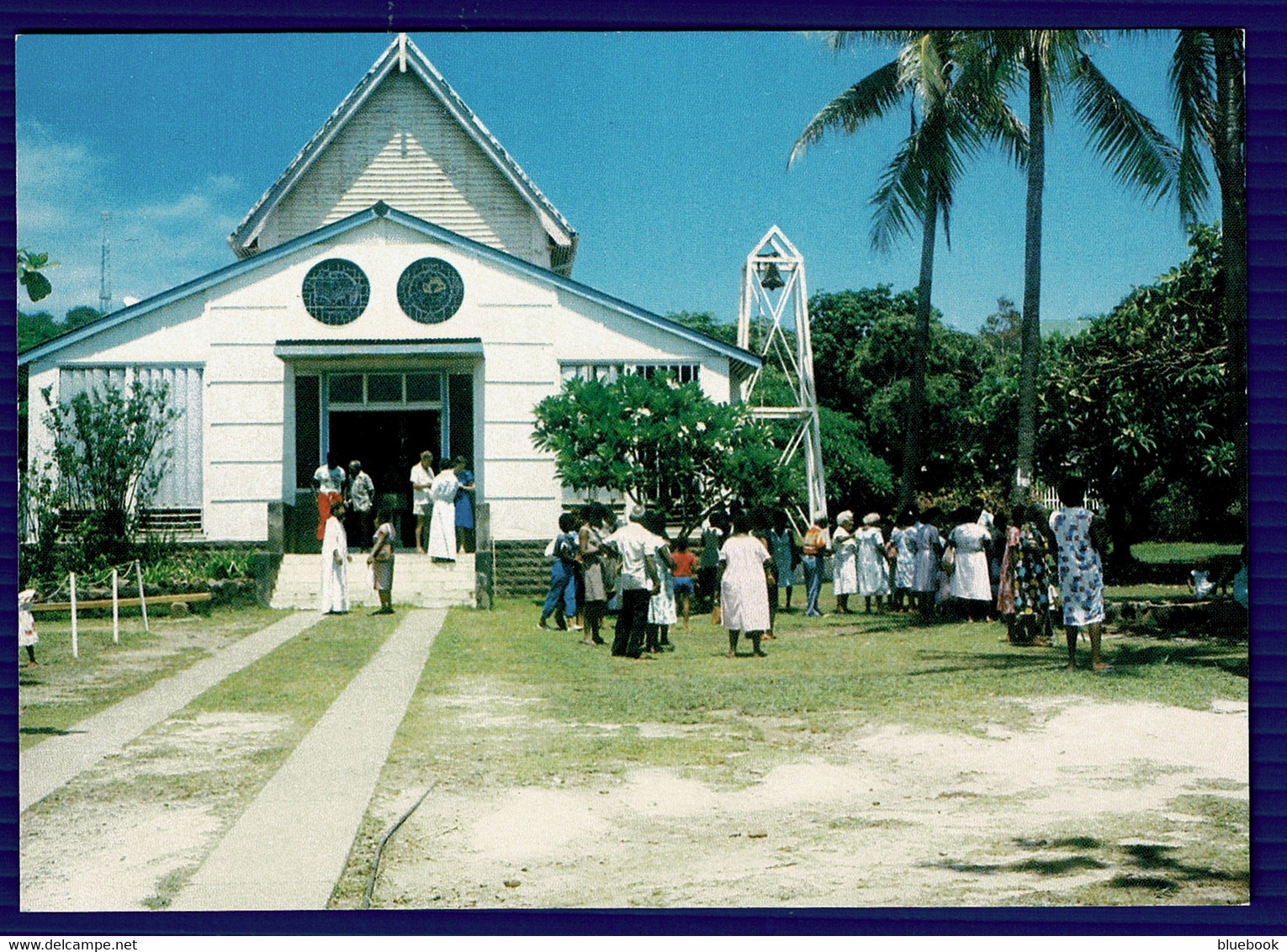 Ref 1563 -  Postcard - Thursday Island Australia - Cathedral Of All Souls & St. Barts - Altri & Non Classificati