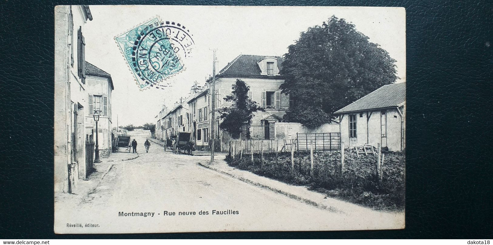 95 , Montmagny ,rue Neuve Des Faucilles En 1905 - Montmagny