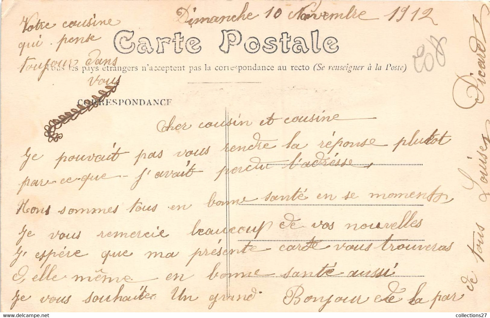 41-DROUE- CAVALCADE DU 14 AVRIL 1912,CHAR DE LA FRANCE - Droue