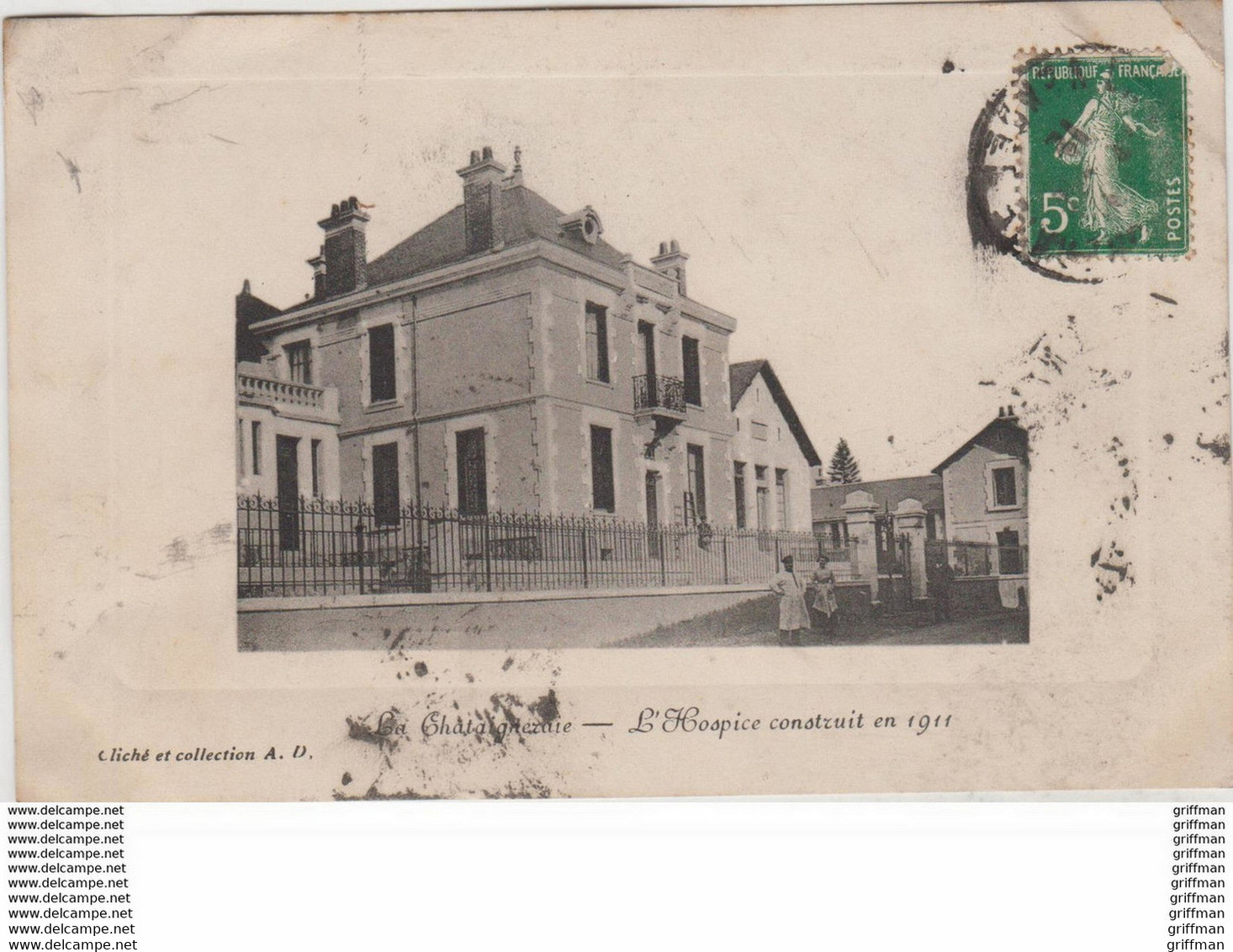 LA CHATAIGNERAIE L'HOSPICE CONSTRUIT EN 1911 TBE - La Chataigneraie