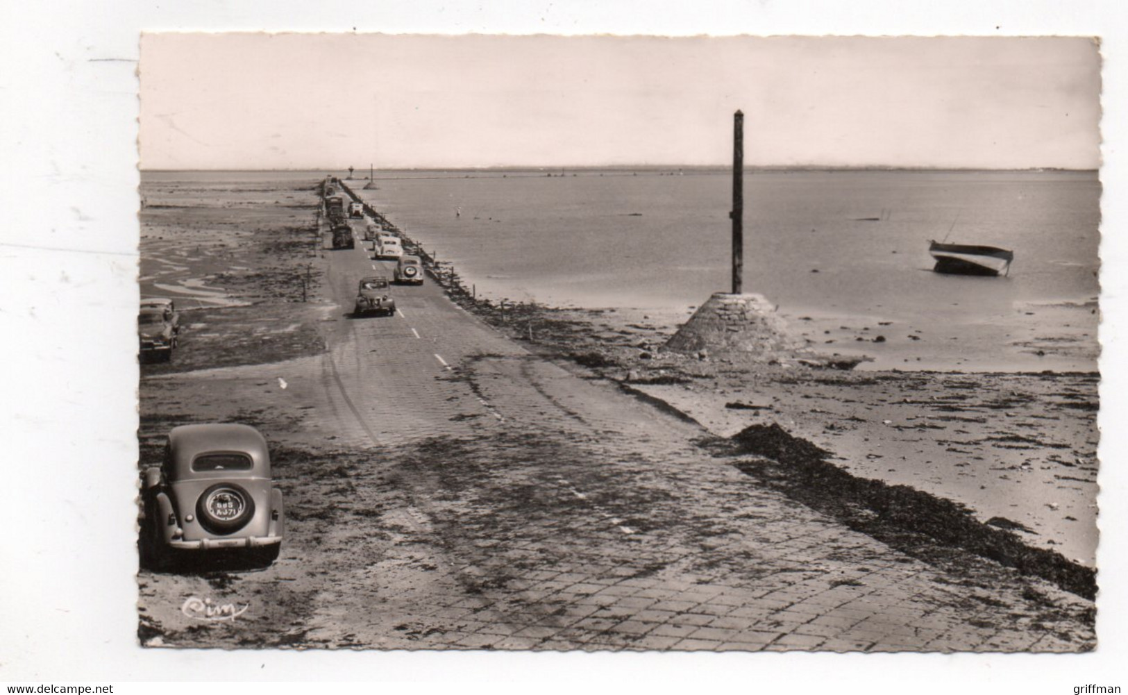 ILE DE NOIRMOUTIER PASSAGE DU GOIS 1957 CPSM 9X14 TBE - Noirmoutier