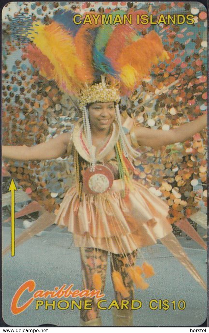 Cayman Islands - CAY-08a - Carnival Costume - Nice Girl - 8CCIA CI$10 - Antillen (Sonstige)