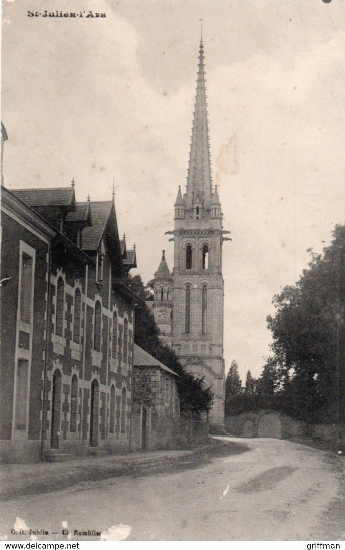 SAINT JULIEN L'ARS L'EGLISE - Saint Julien L'Ars