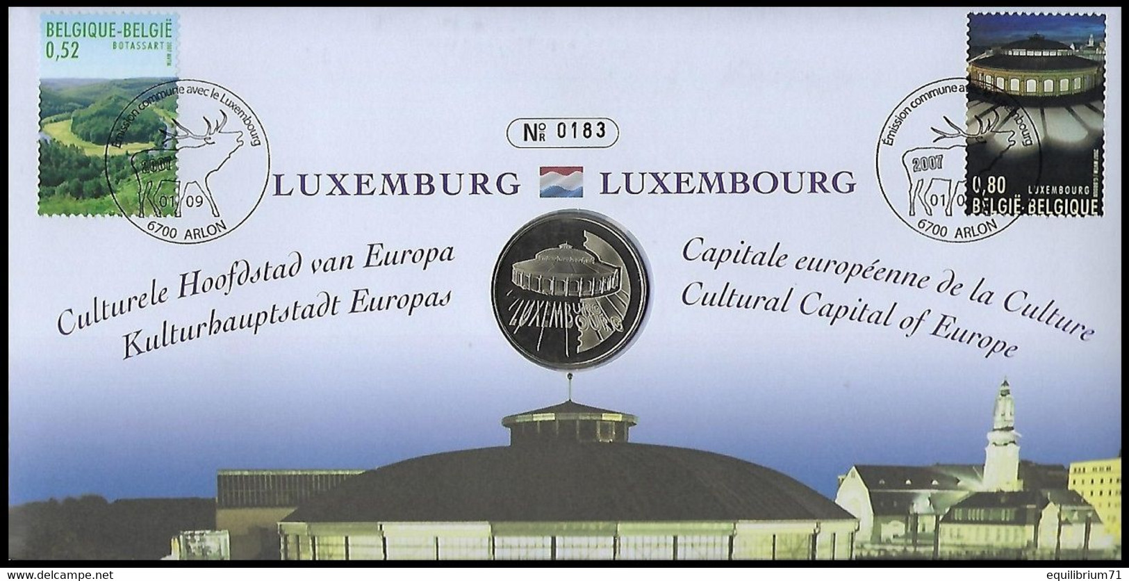 NUMISLETTER 3676/3677° - Émission Commune Avec La Luxembourg / Gemenschappelijke Uitgifte Met Luxemburg - Numisletter