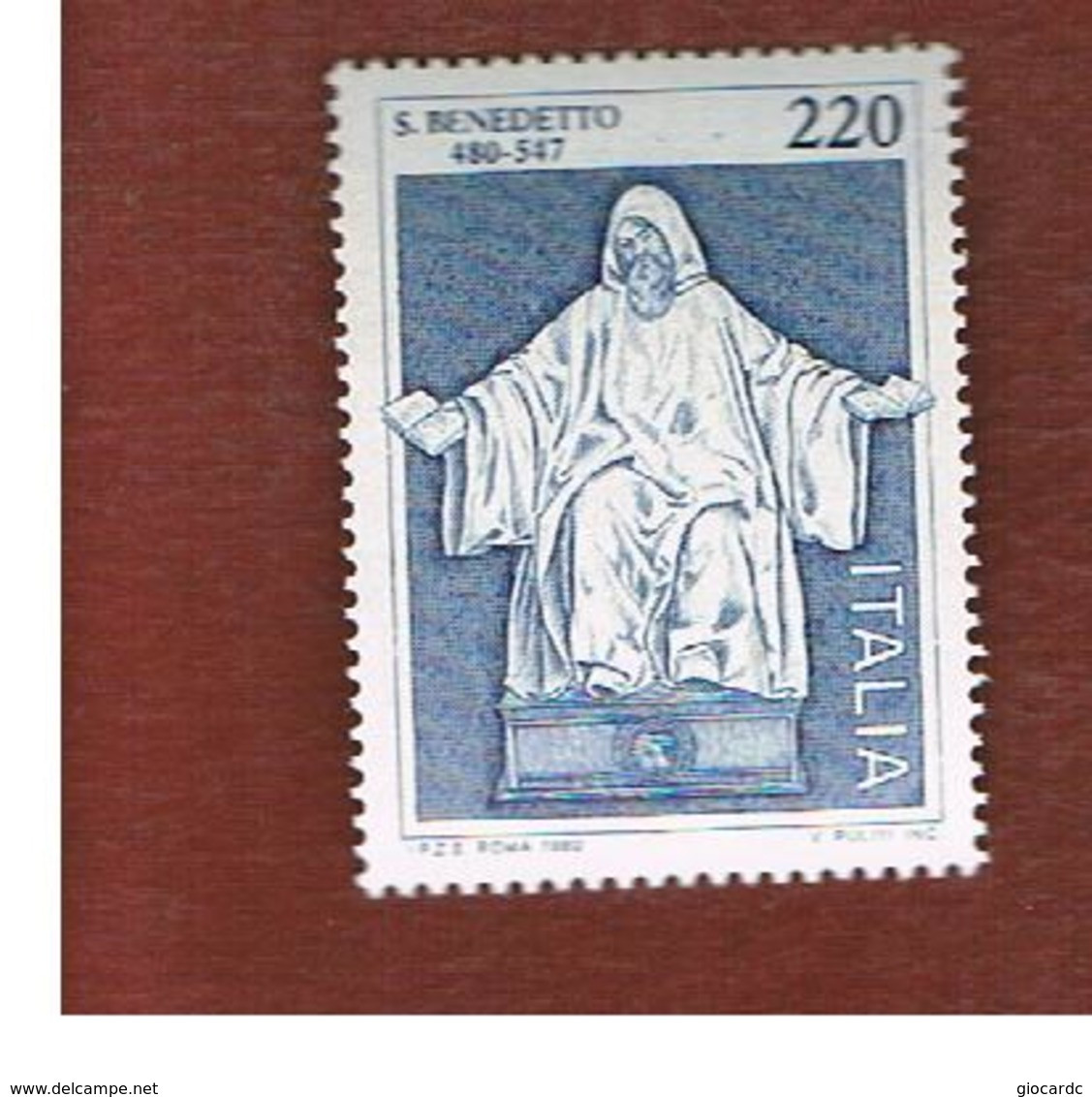 ITALIA (ITALY) - UN.1487  - 1980  SAN BENEDETTO DA NORCIA  -  NUOVI **(MINT) - 1971-80:  Nuovi