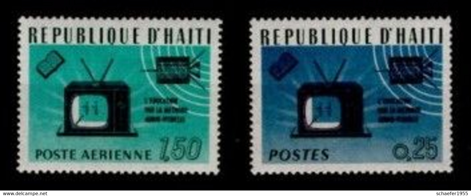 Haiti 1966 Education FDC + Stamp Perf. - Oceanía