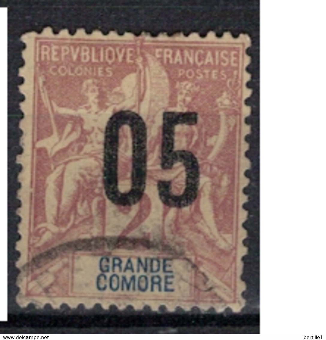 GRANDE COMORE         N°     YVERT  20 OBLITERE       ( Ob  10/08 ) - Gebruikt