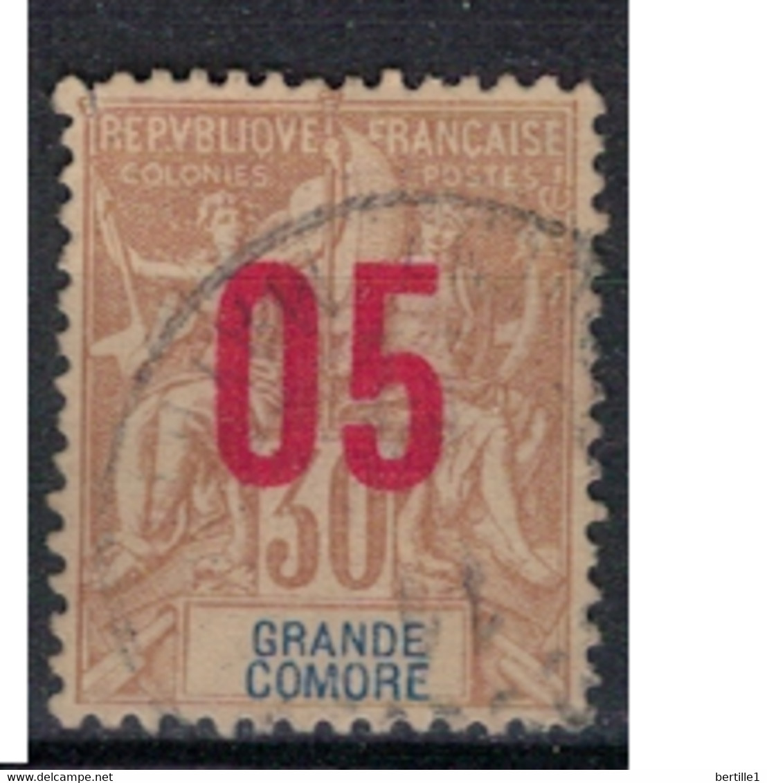 GRANDE COMORE         N°     YVERT  25 OBLITERE       ( Ob  10/08 ) - Oblitérés