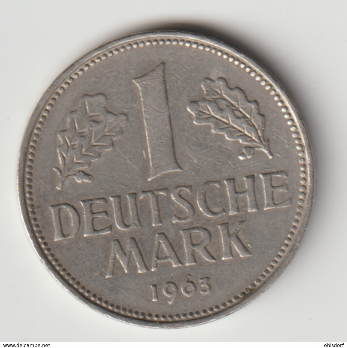 BRD 1963 D: 1 Mark, KM 110 - 1 Mark