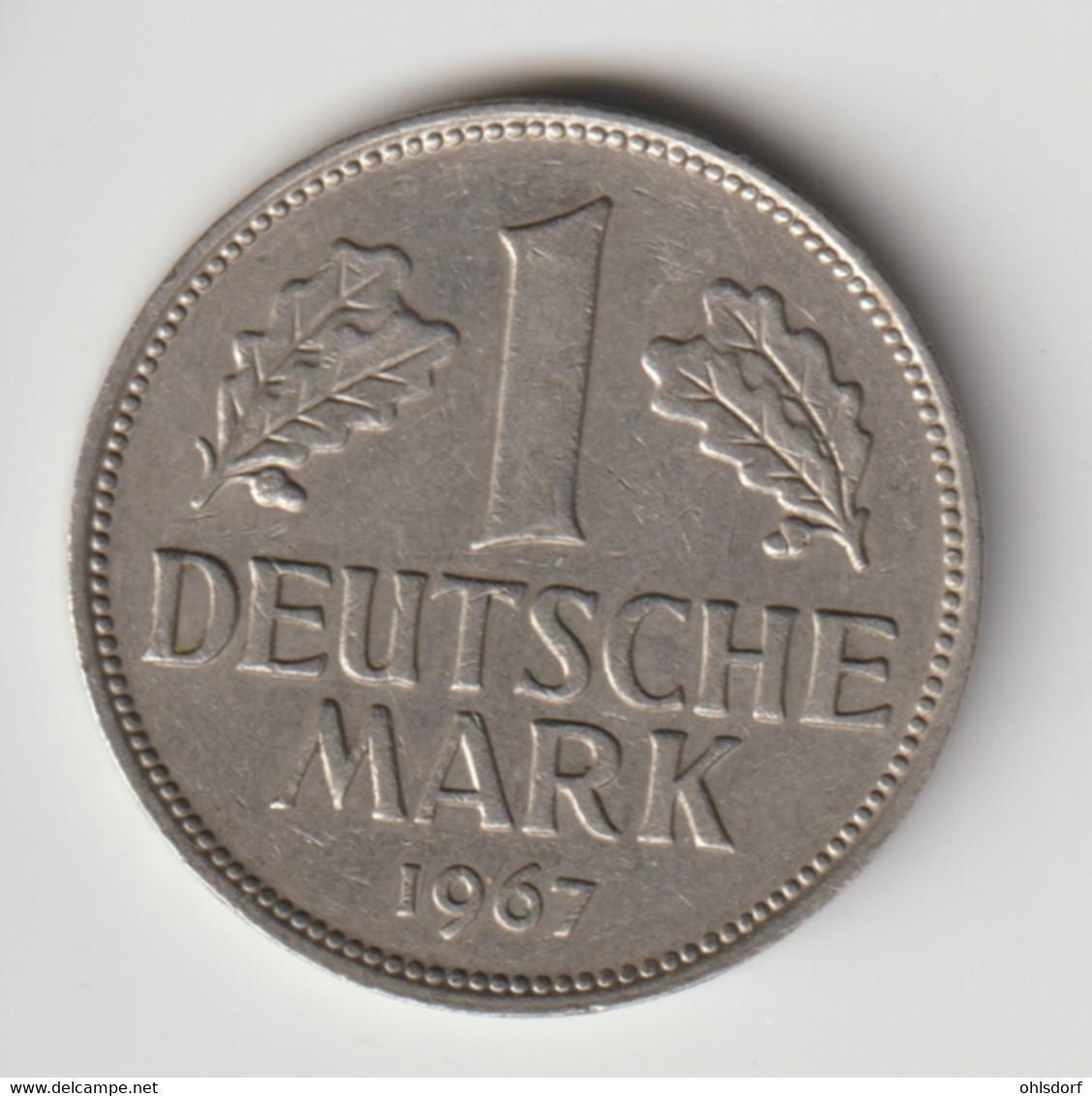 BRD 1967 G: 1 Mark, KM 110 - 1 Mark