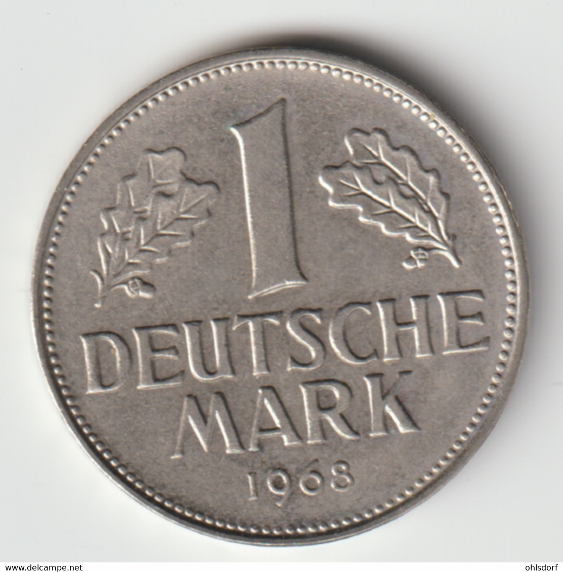 BRD 1968 G: 1 Mark, KM 110 - 1 Marco