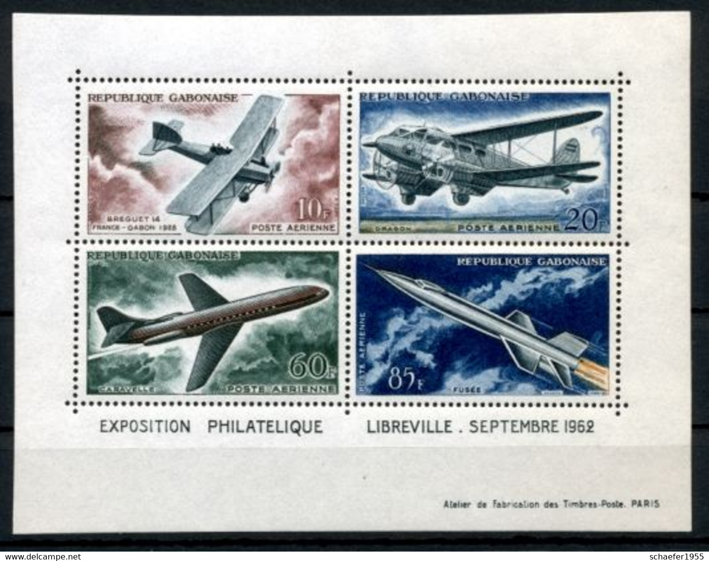 Gabon, Gabun 1962 Spaceflight FDC + 2x Stamps Perf. + Bloc Perf. - Afrika