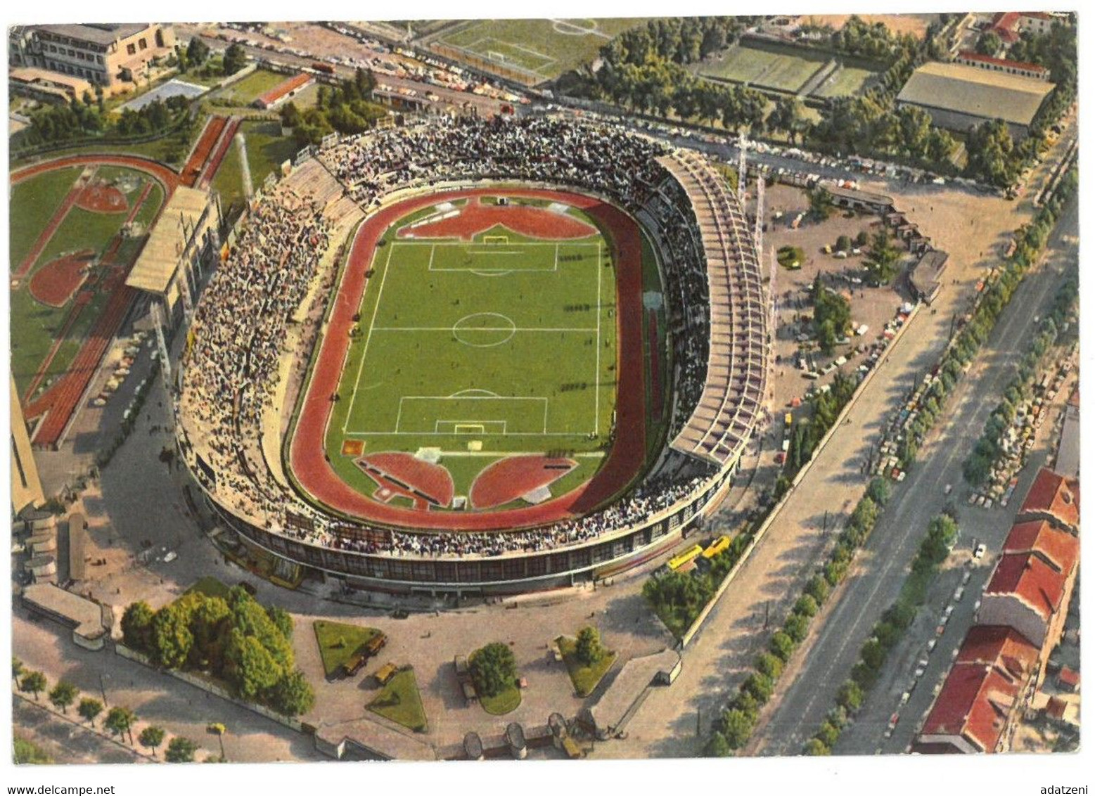 BR65 Torino Stadio Comunale Viaggiata 1974 Verso Donada - Stades & Structures Sportives