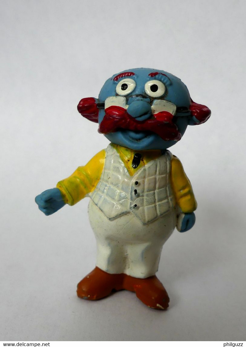 SESAME STREET - JIM HENSON FIGURINE PROFESSEUR Modèle 2 - FIGURINES HEIMO Tenue BLANCHE - Sonstige & Ohne Zuordnung