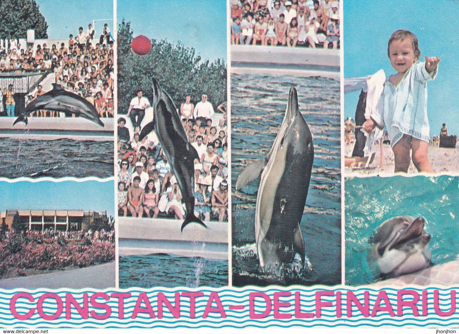 Romania - Postcard Unused -  Dolphinarium In Constanta - Pictures With Dolphins - Dauphins