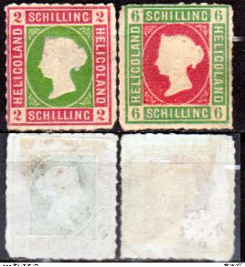 20) - Heligoland-1867 (+/sg) LH/NG - Qualità A Vostro Giudizio. - Heligoland (1867-1890)