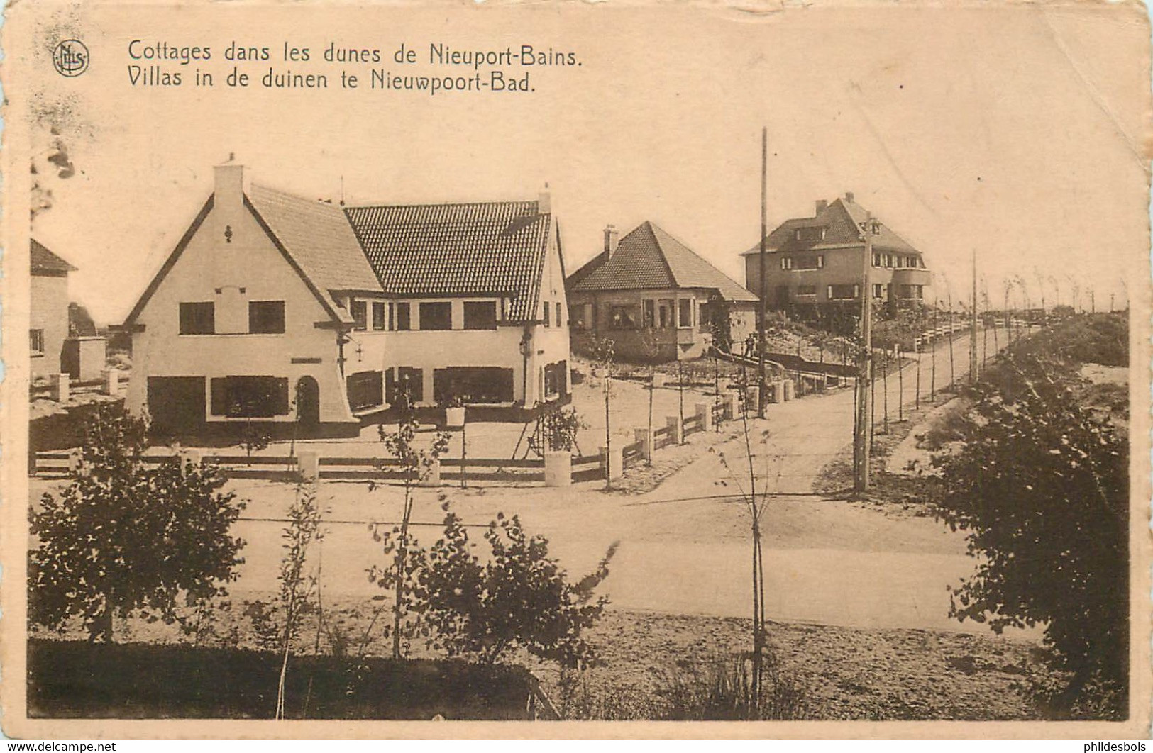 BELGIQUE  NIEUWPOORT / NIEUPORT  Cottage Dans Les Dunes - Nieuwpoort