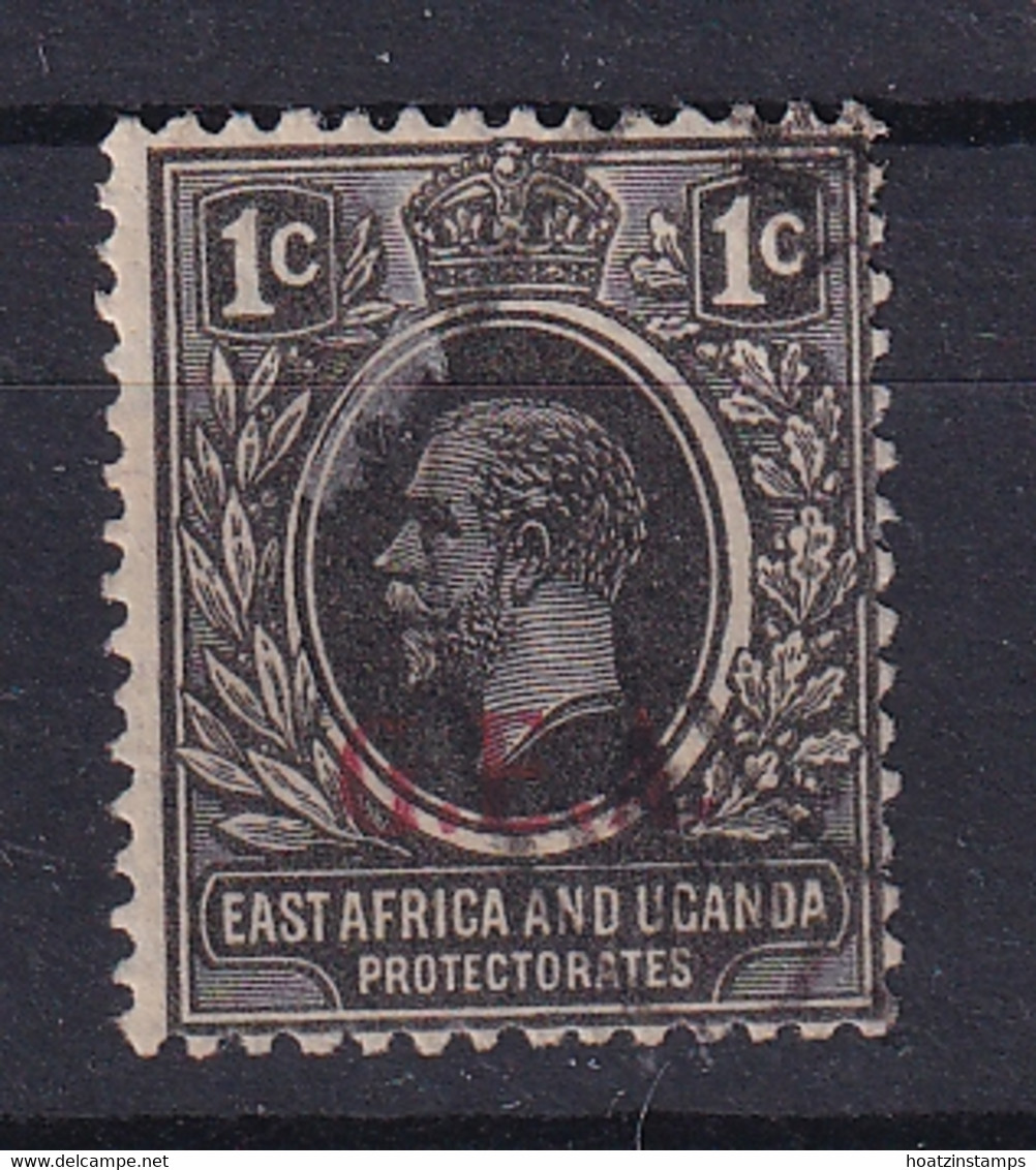 Tanganyika: 1922   KGV 'G.E.A.' OVPT    SG72     1c     Used - Tanganyika (...-1932)