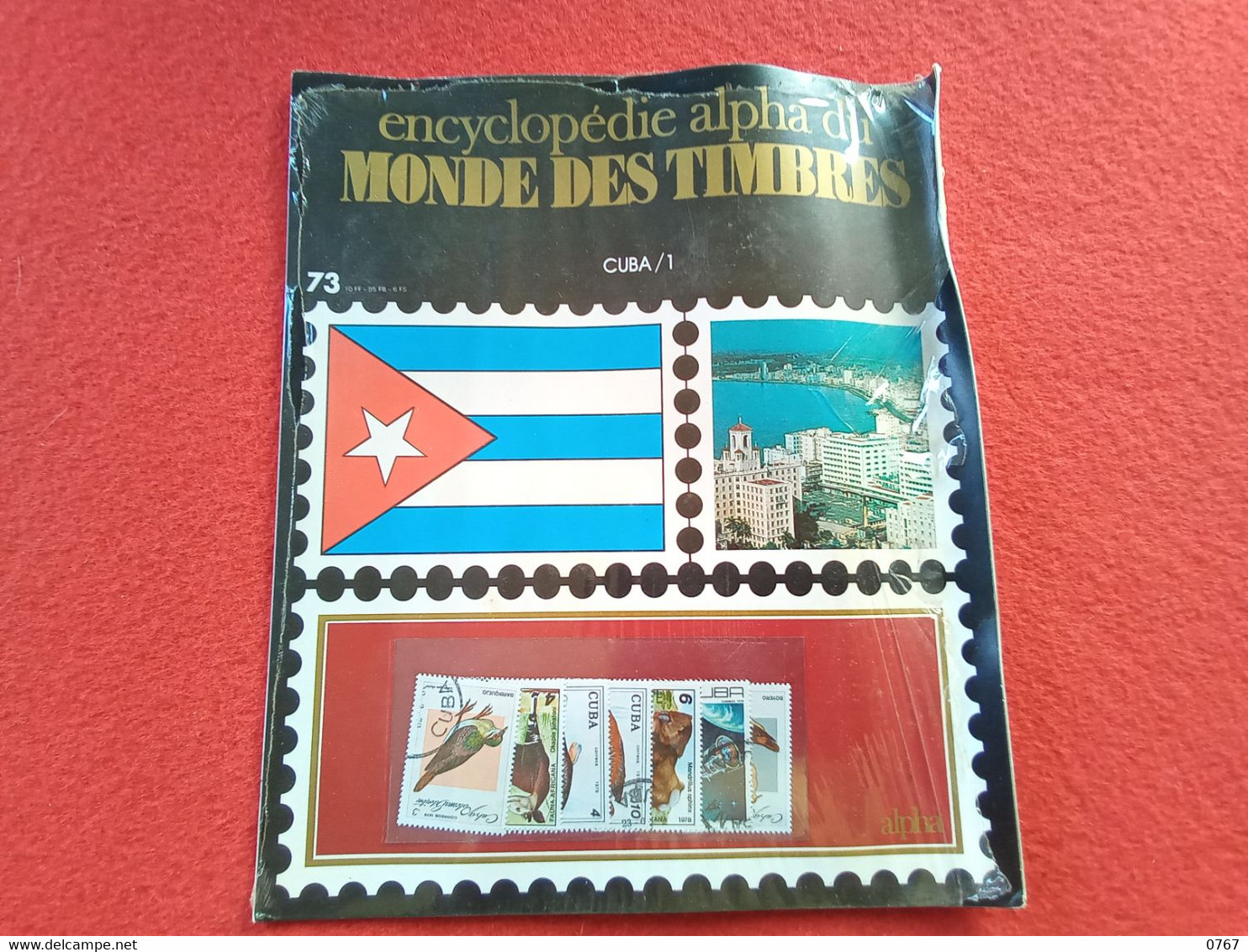 Timbre Collection Monde Des Timbres Pochette Lot 7 Timbres + FASCICULE  CUBA (bazarcollect28) - Lots & Serien