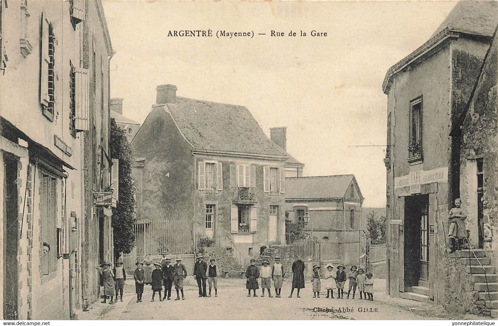 53 - MAYENNE - ARGENTRÉ - Rue De La Gare - Café-épicerie-charcuterie - Animation - Superbe - 10142 - Argentre