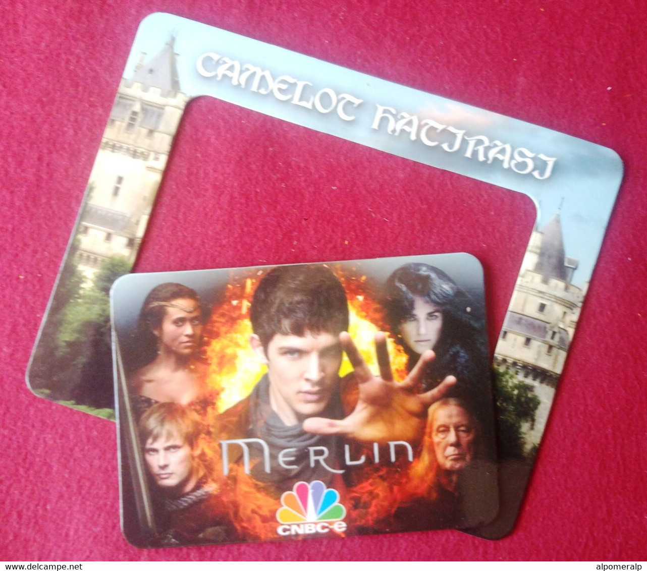 Magnet, Merlin, Movie, CNBC-e 9 X 11 Cm - Andere & Zonder Classificatie