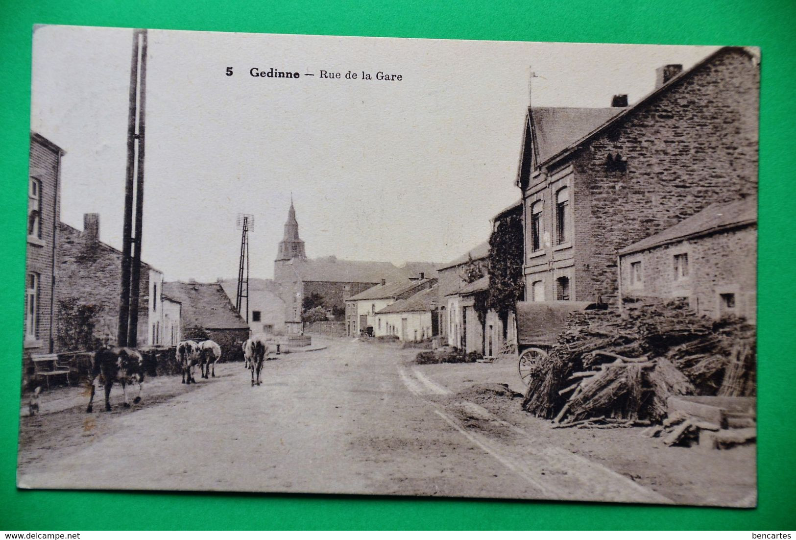 Gedinne 1930: Rue De La Gare - Gedinne