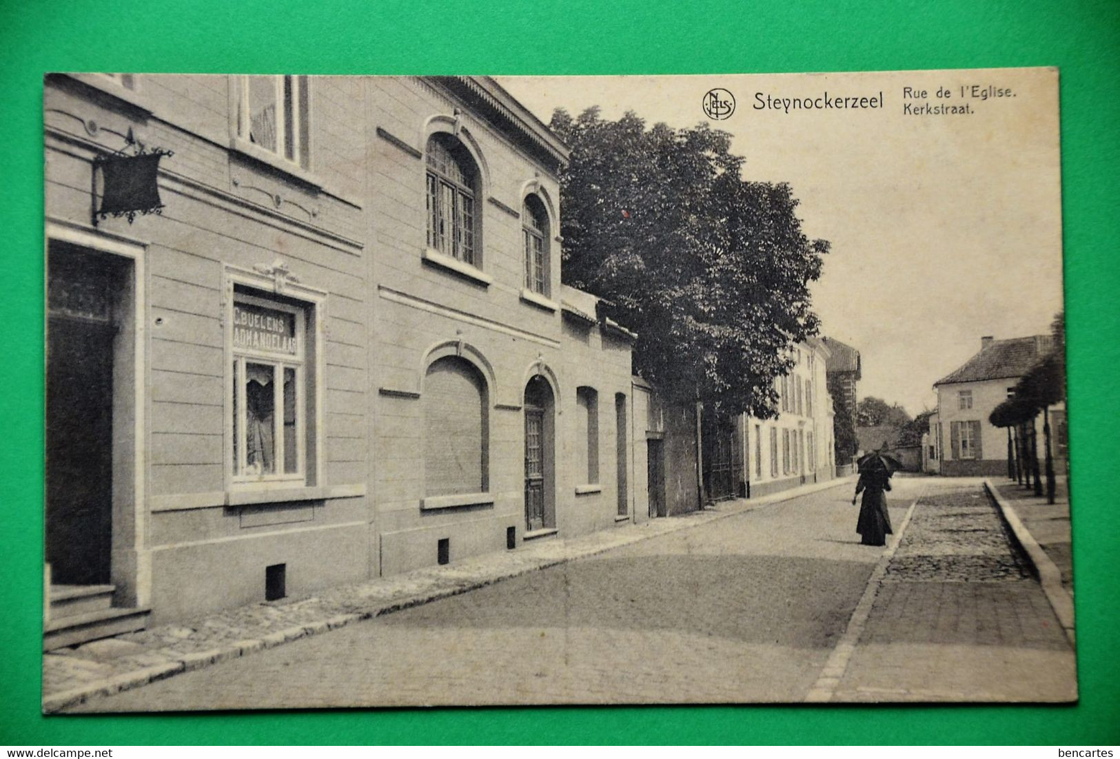 Steynockerzeel 1920: Rue De L'église Animée - Steenokkerzeel