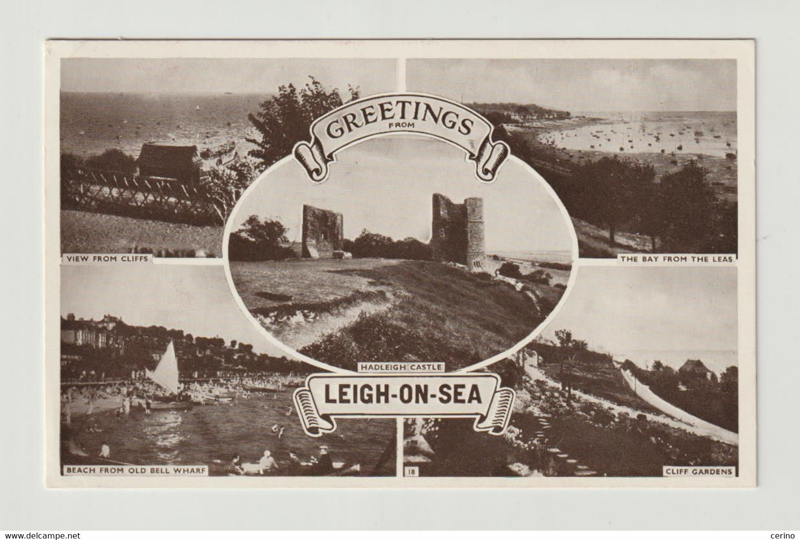 LEIGH  ON  SEA:  GREETINGS  FROM ...-  VISIONS  -  PHOTO  -  TO  AUSTRIA  -  FP - Southend, Westcliff & Leigh