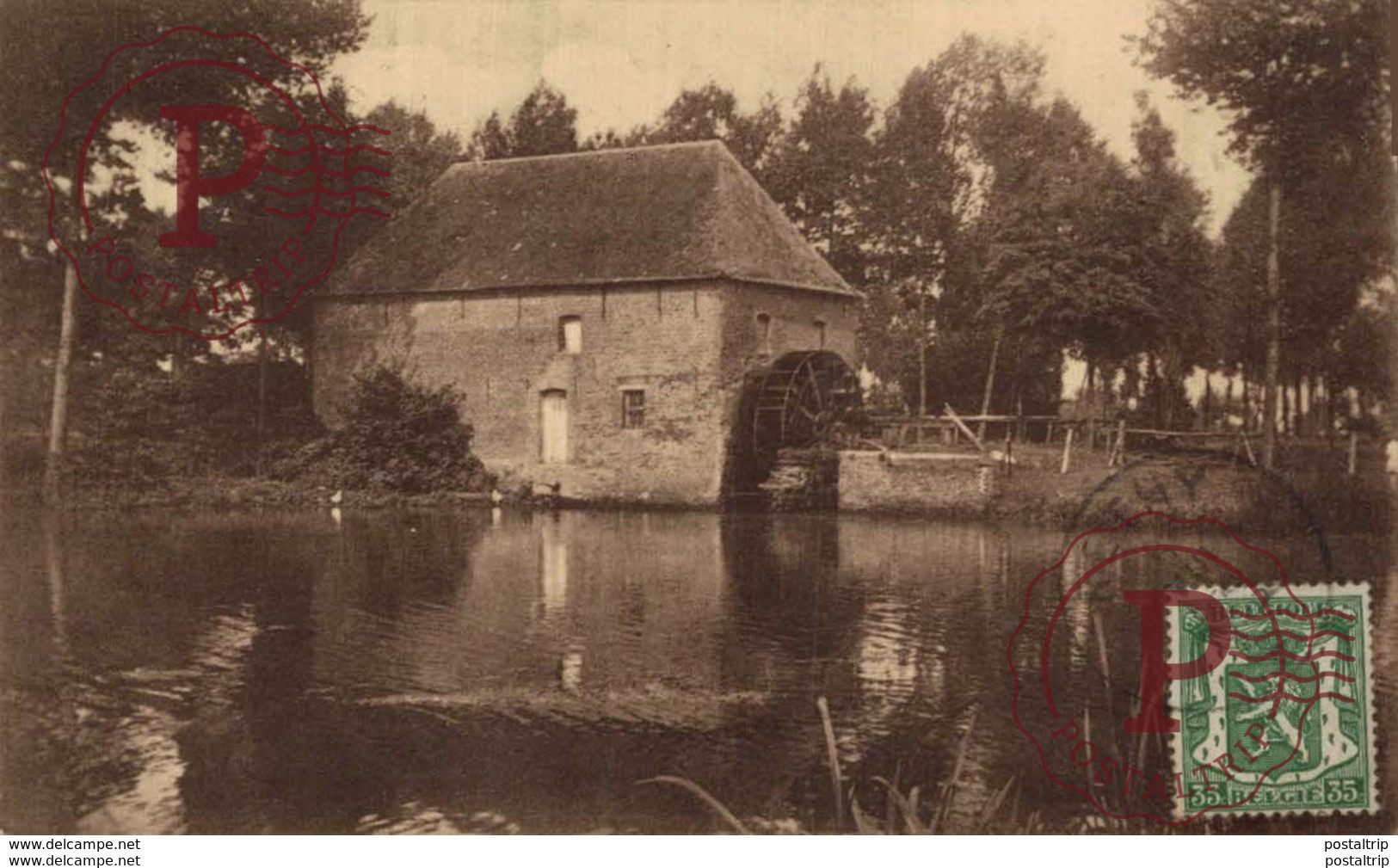 RETIE RETHY  DE WATERMOLEN MILL MOULIN  ANTWERPEN  ANVERS Bélgica Belgique - Retie