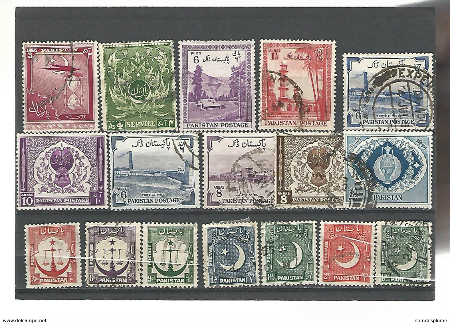 56078 ) Collection  Pakistan   Postmark - Pakistan