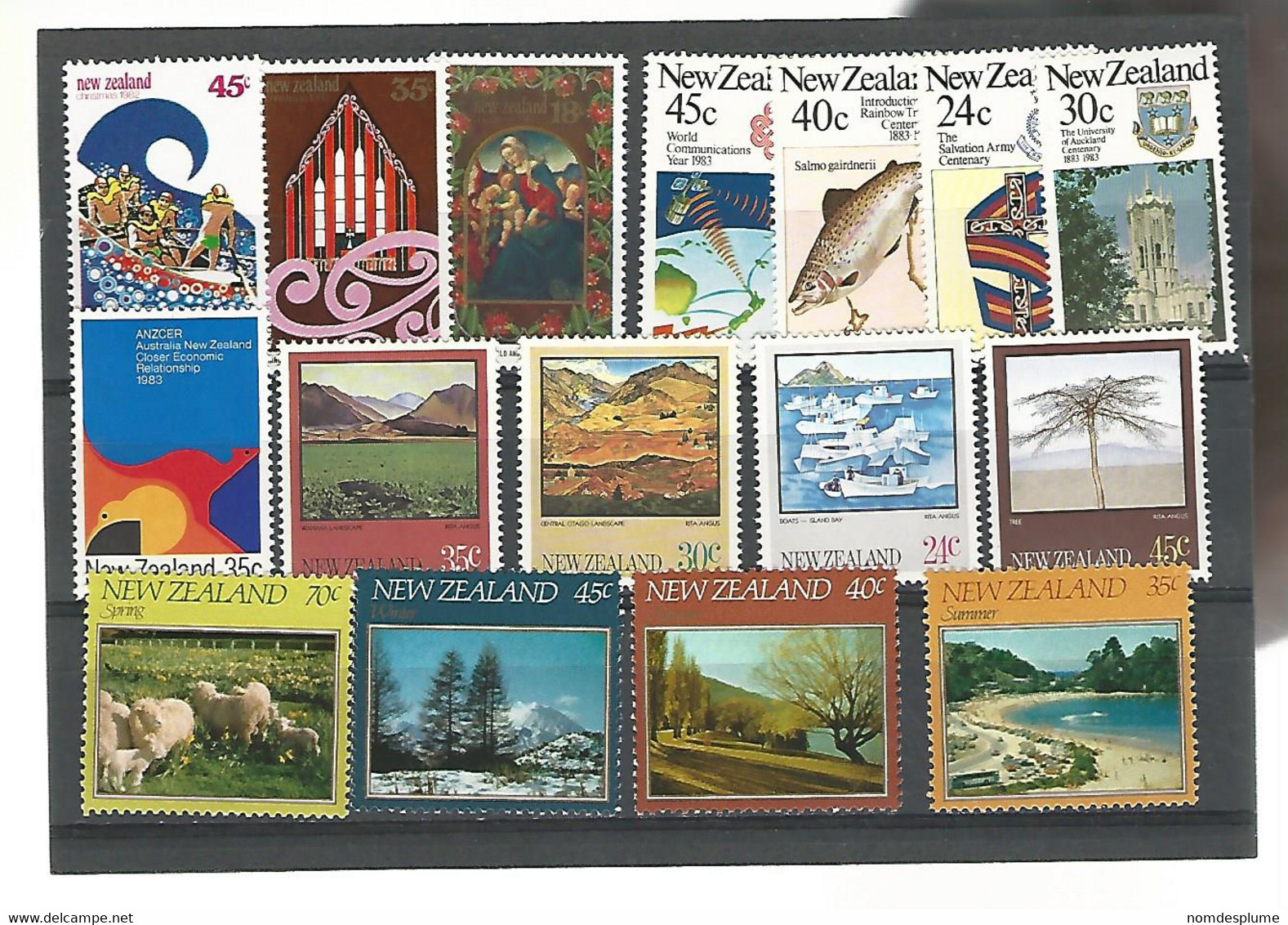 56097 ) Collection New Zealand - Lots & Serien